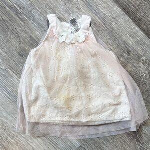 Nicole Miller Pale Blush Knit Top